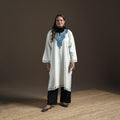Kashmiri Sozni Hand Embroidered Handwoven Merino Wool Pheran 15