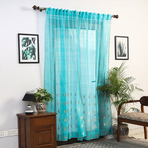 plain door curtain
