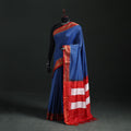 Ilkal Weave Silk Cotton Zari Border Saree with Blouse Piece 18