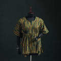 Akola Hand Block Print Natural Dyed Cotton Kaftan (Short) 56