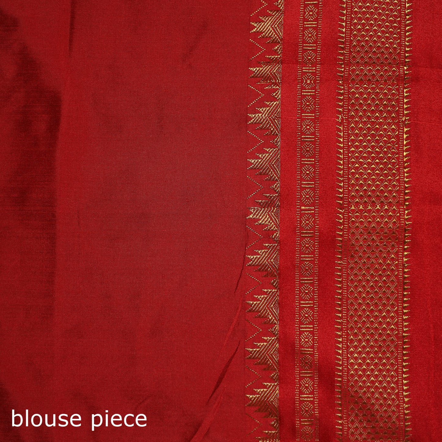 Ilkal Weave Silk Cotton Zari Border Saree with Blouse Piece 18