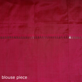 Pink - Mangalagiri Handwoven Pure Silk Pattu Saree 24