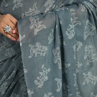 Batik Print Saree