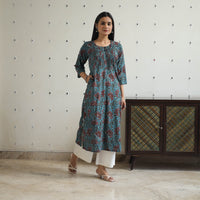 Jahota Block Print Cotton Straight Kurta 23