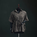 Akola Hand Block Print Natural Dyed Cotton Kaftan (Short) 57
