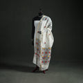 Handloom Chanderi Silk Handpainted Madhubani Dupatta with Zari Border 40