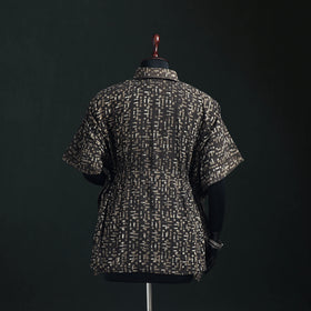 Akola Hand Block Print Natural Dyed Cotton Kaftan (Short) 57