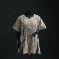Akola Hand Block Print Natural Dyed Cotton Kaftan (Medium) 58