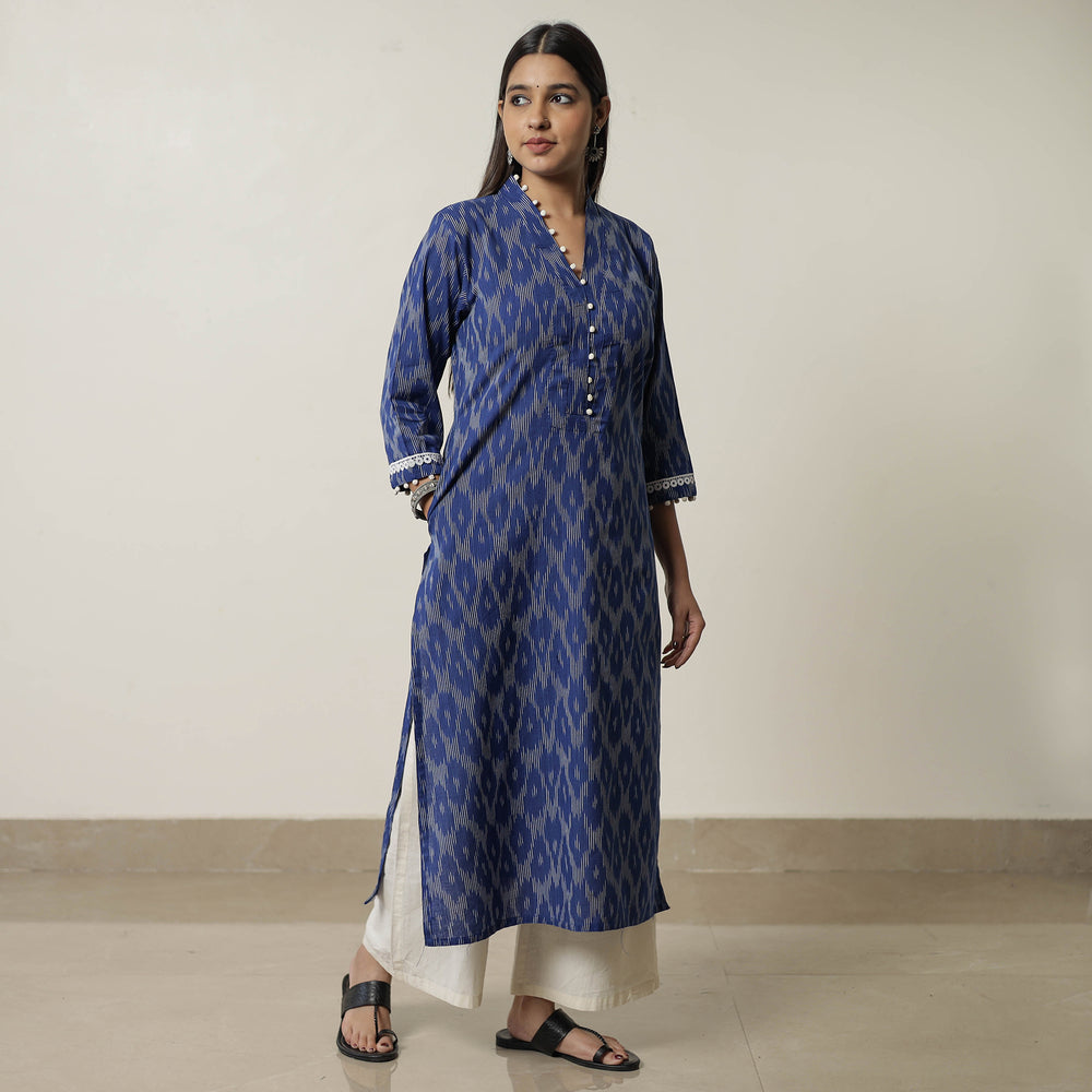 pochampally ikat kurta