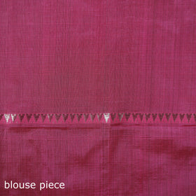 Pink - Mangalagiri Handwoven Pure Silk Pattu Saree 26