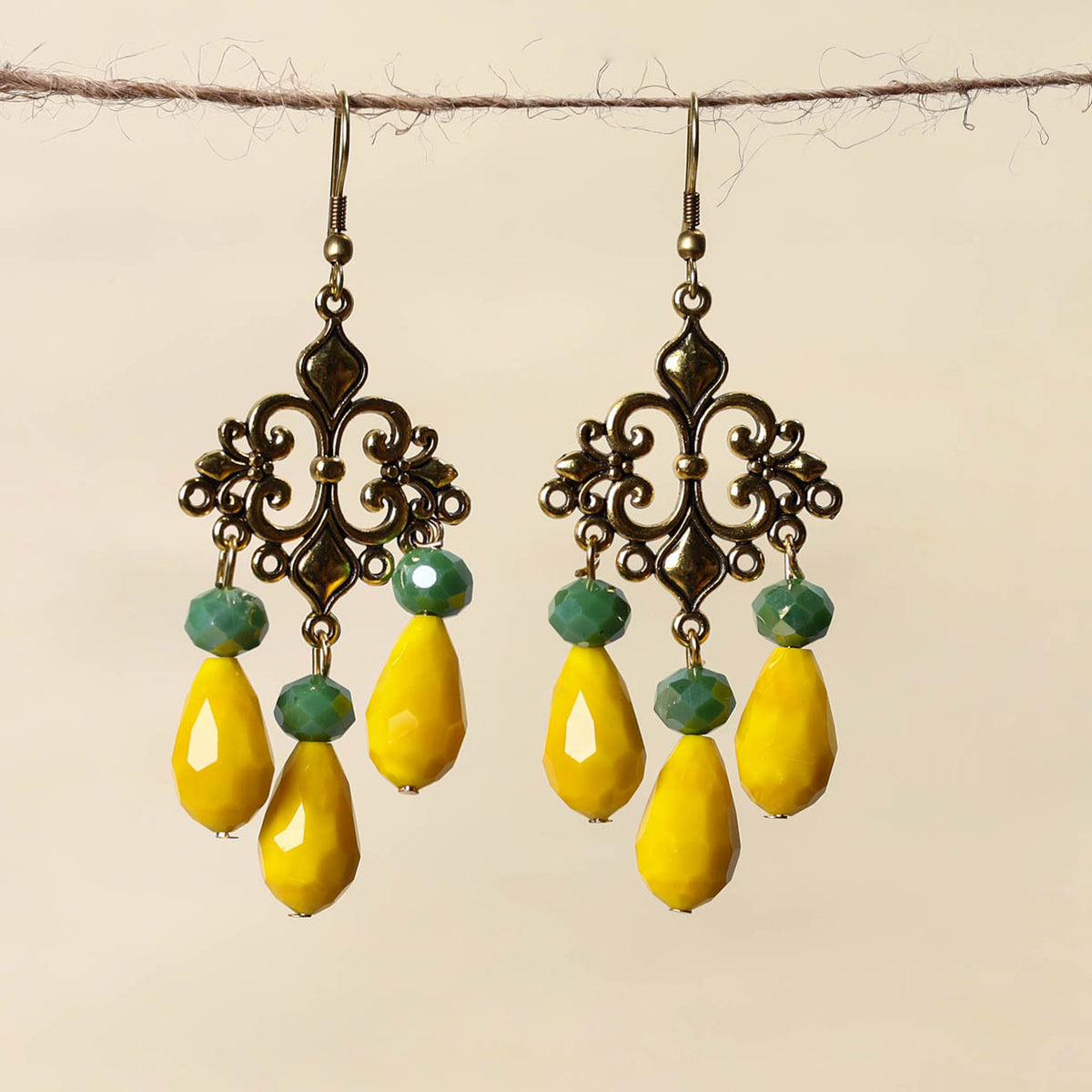 Handmade Beaded Earrings 173