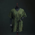 Akola Hand Block Print Natural Dyed Cotton Kaftan (Medium) 59