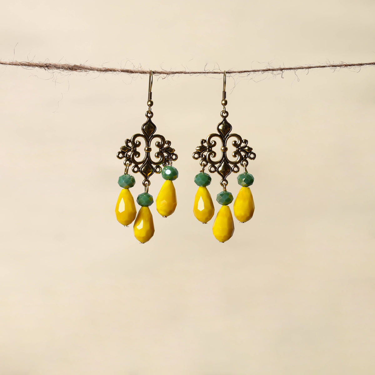 Handmade Beaded Earrings 173