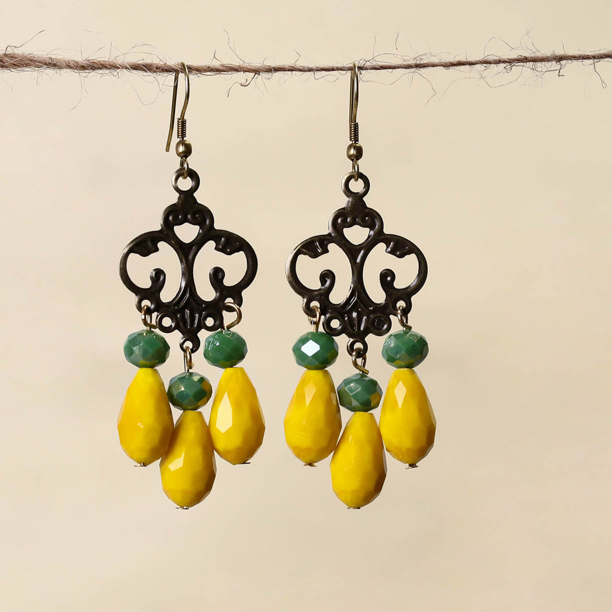 Handmade Beaded Earrings 174