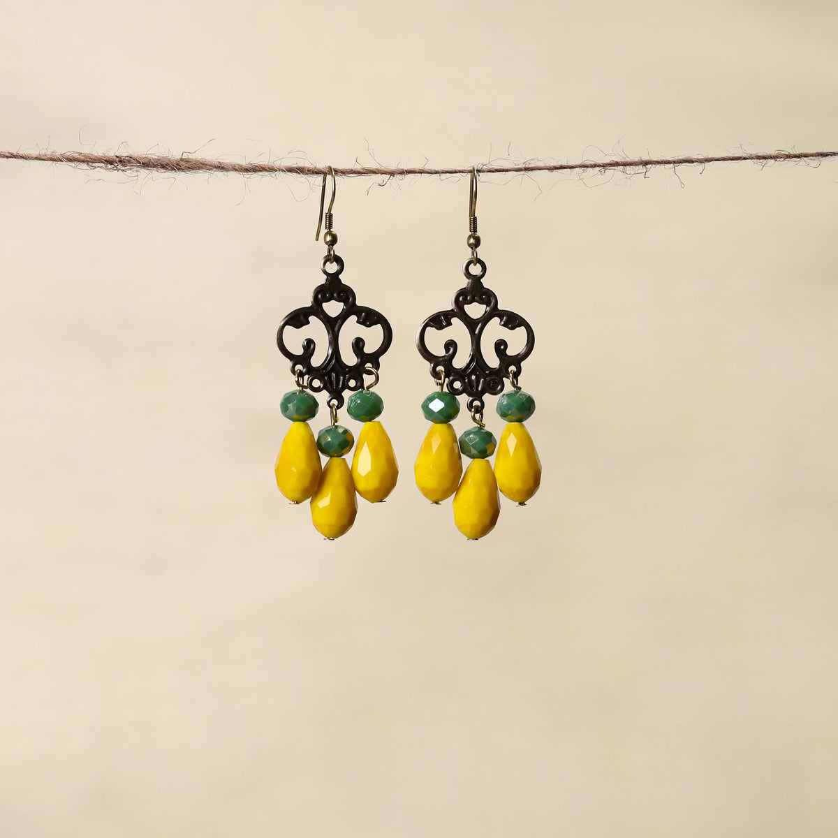 Handmade Beaded Earrings 174