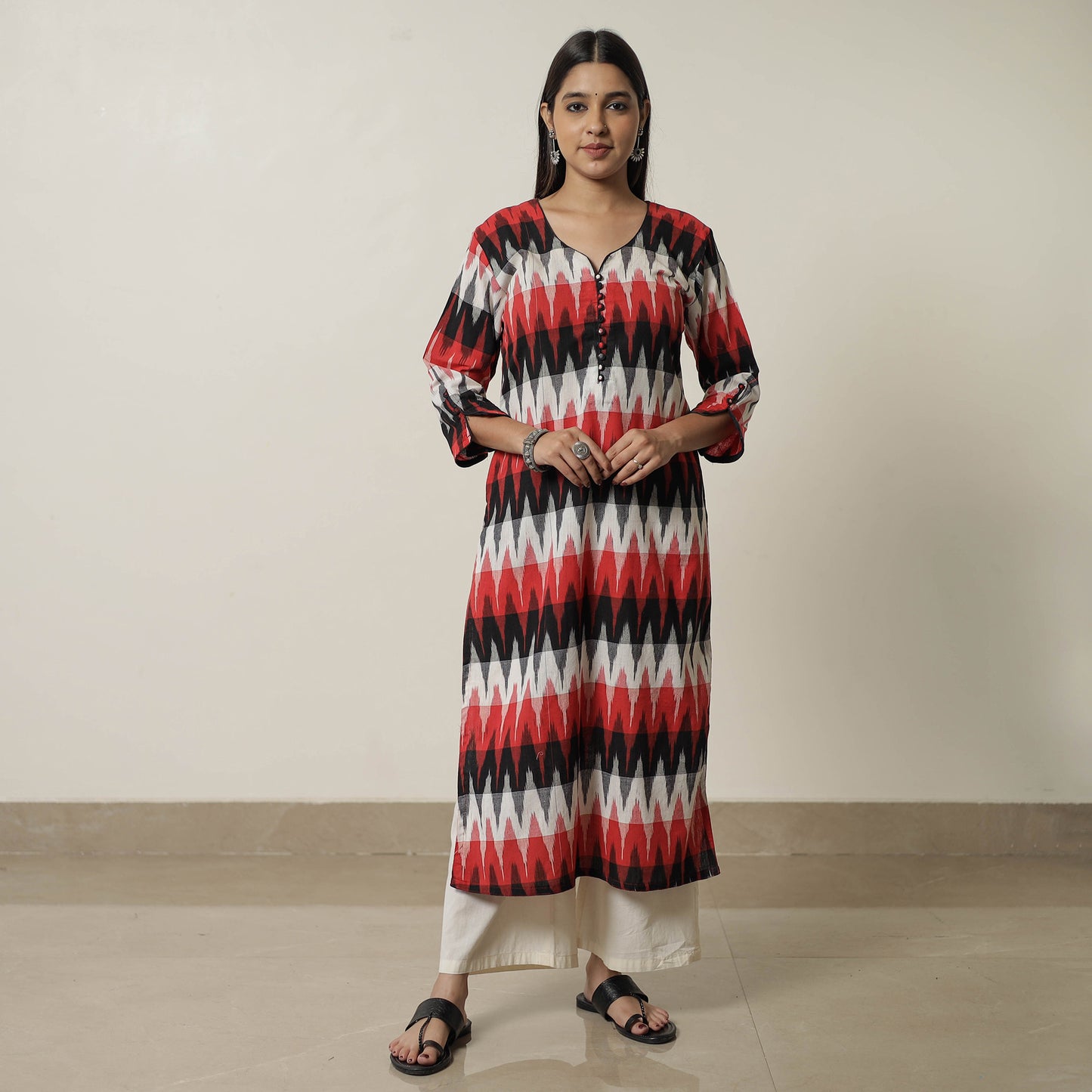 pochampally ikat kurta