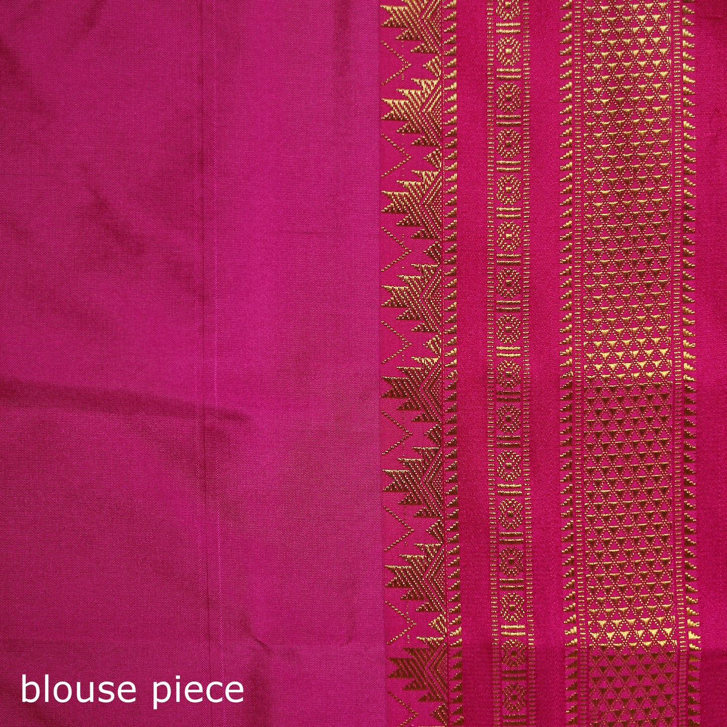 Ilkal Weave Silk Cotton Zari Border Saree with Blouse Piece 21