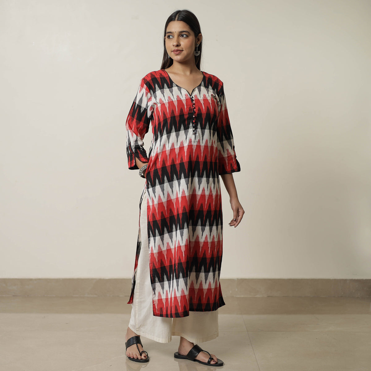 pochampally ikat kurta