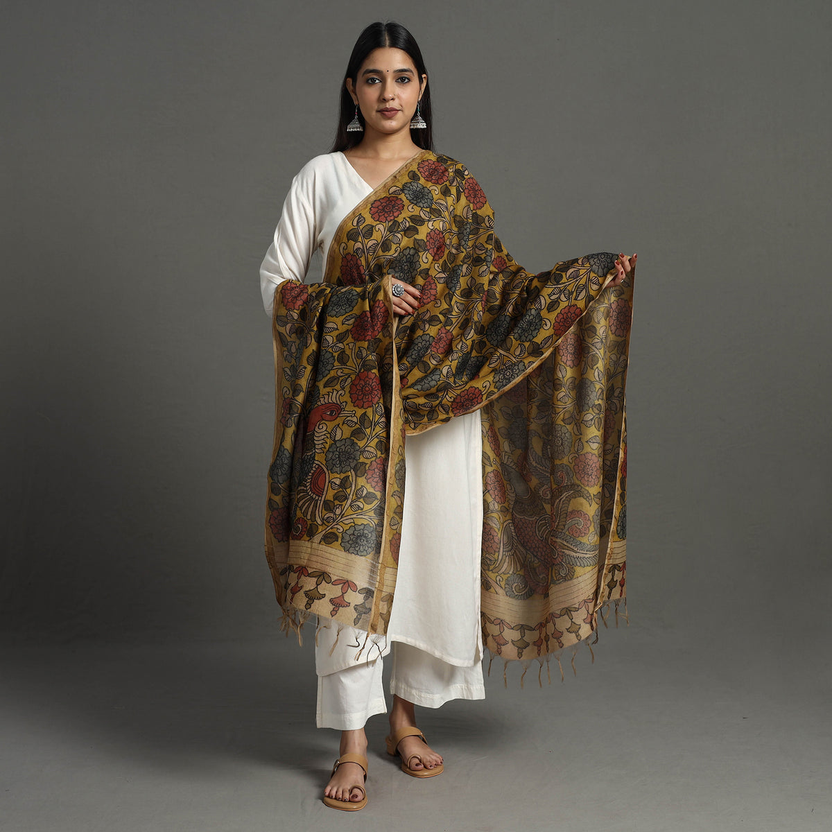 kalamkari dupatta