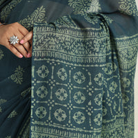 Batik Print Saree