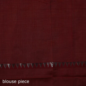 Red - Mangalagiri Handwoven Pure Silk Pattu Saree 29