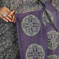 Batik Print Saree