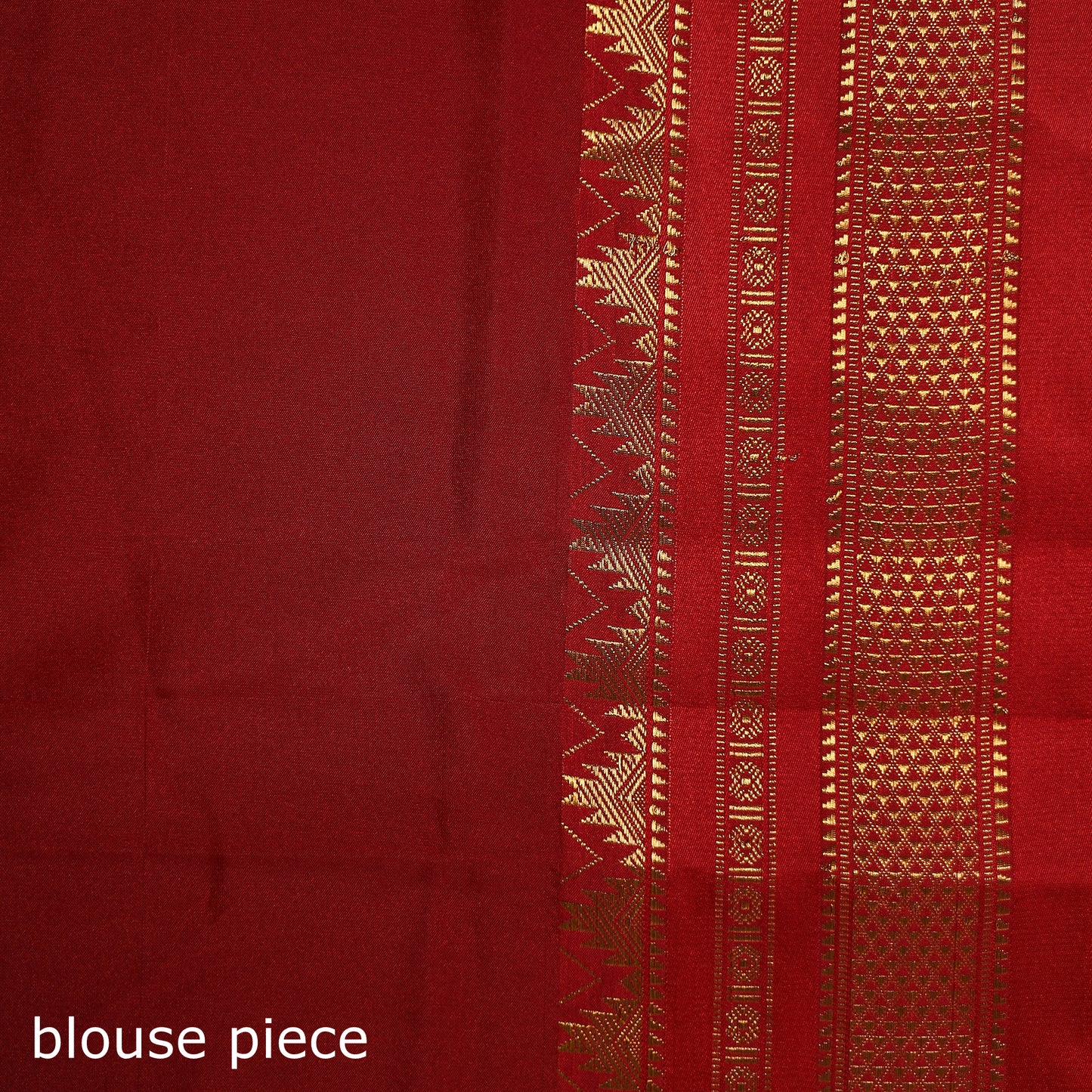 Ilkal Weave Silk Cotton Zari Border Saree with Blouse Piece 24