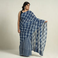 Batik Print Saree