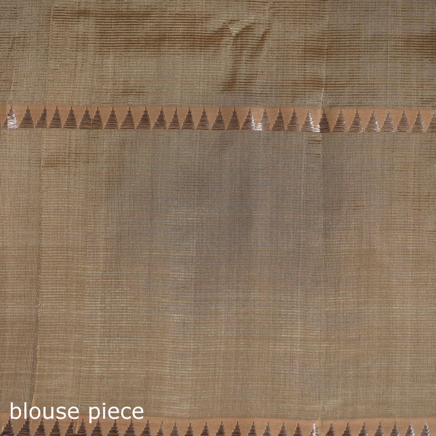 Beige - Mangalagiri Handwoven Pure Silk Pattu Saree 31