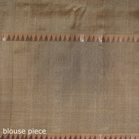 Beige - Mangalagiri Handwoven Pure Silk Pattu Saree 31
