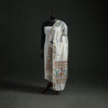 Handloom Chanderi Silk Handpainted Madhubani Dupatta with Zari Border 48