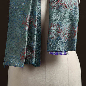 Reversible Silk Bengal Hand Kantha Stitch Stole 172