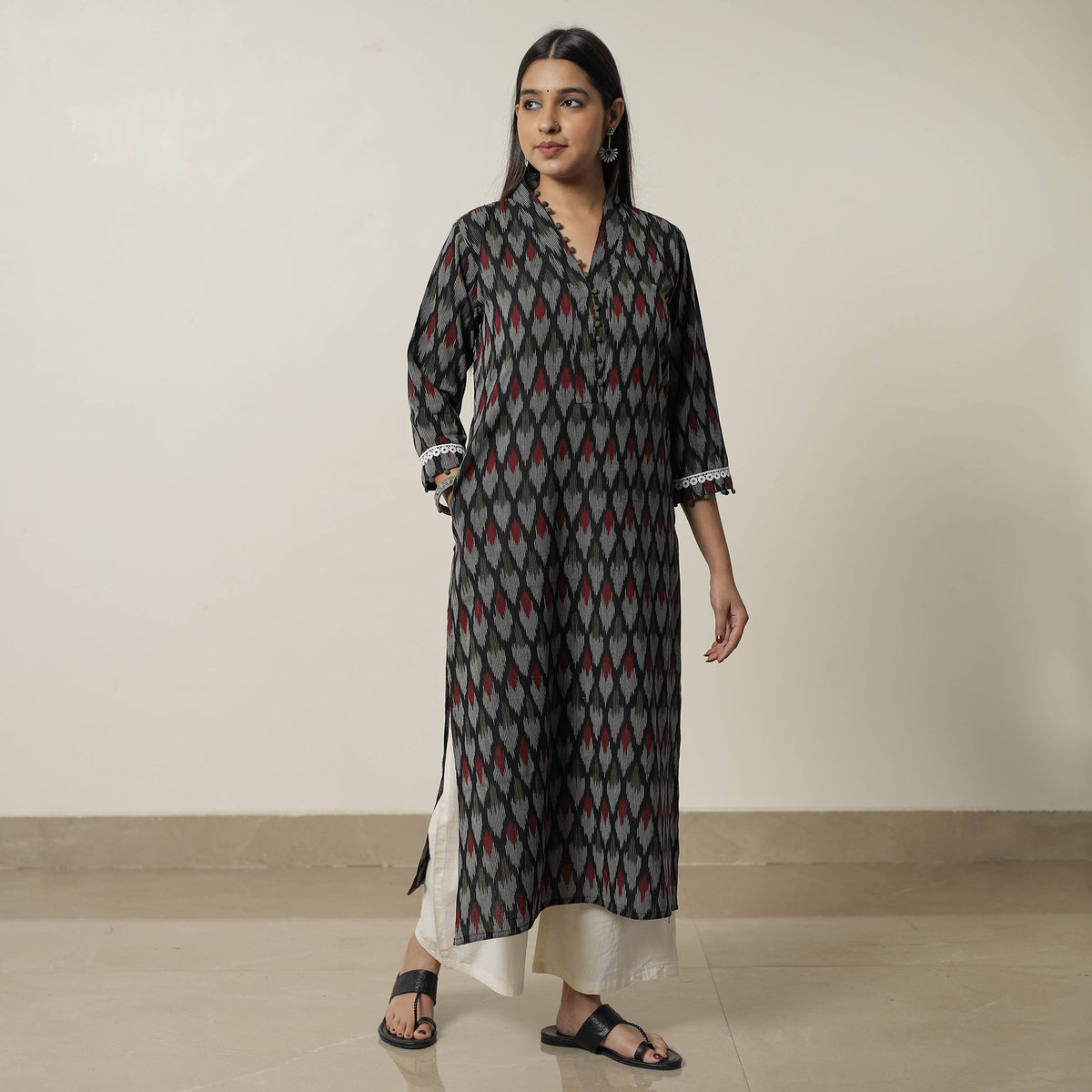 pochampally ikat kurta