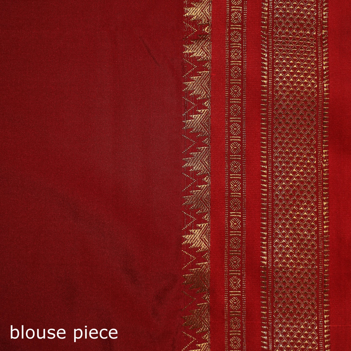 Ilkal Weave Silk Cotton Zari Border Saree with Blouse Piece 26