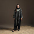 Kashmiri Heavy Sozni Hand Embroidered Handwoven Merino Wool Pheran 22