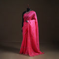Pink - Mangalagiri Handwoven Pure Silk Pattu Saree 33
