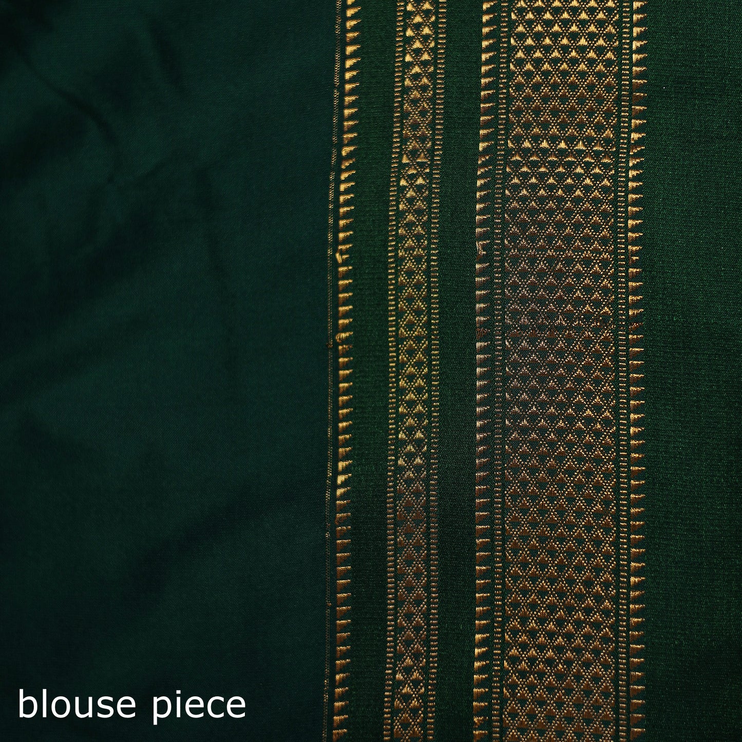 Ilkal Weave Silk Cotton Zari Border Saree with Blouse Piece 27