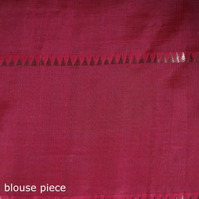 Pink - Mangalagiri Handwoven Pure Silk Pattu Saree 33