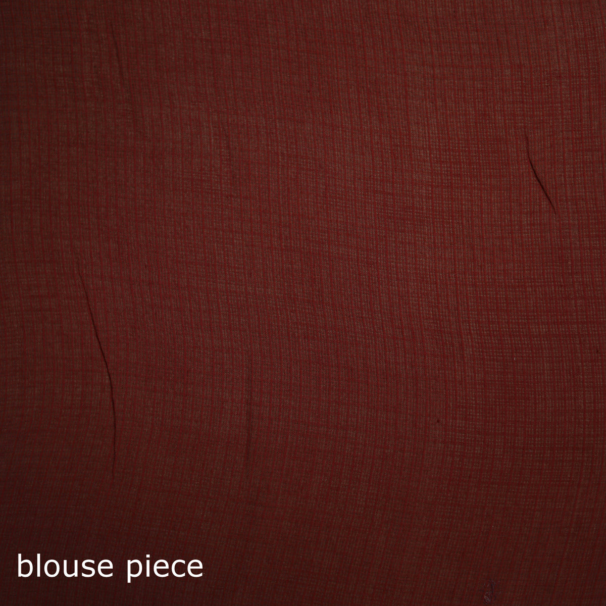 Maroon - Nazaakat Kota Doria Cotton Plain Saree with Blouse Piece & Earrings 19