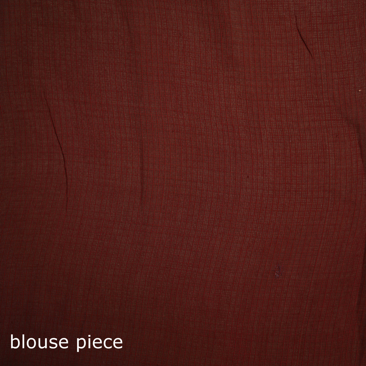 Maroon - Nazaakat Kota Doria Cotton Plain Saree with Blouse Piece & Earrings 20