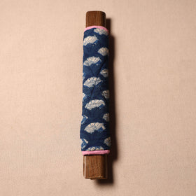 Buy Handmade Cotton Blue Fridge Handle Cover 214