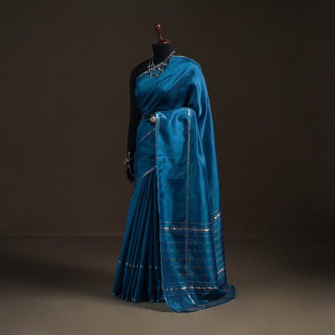 Mangalagiri Handwoven Pure Silk Pattu Saree 35