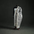Handloom Chanderi Silk Handpainted Madhubani Dupatta with Zari Border 52