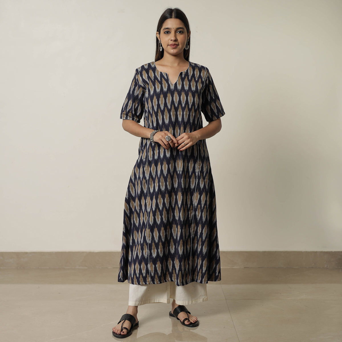 pochampally ikat kurta