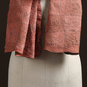 Reversible Silk Bengal Hand Kantha Stitch Stole 192