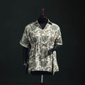 Ajrakh Hand Block Print Natural Dyed Cotton Kaftan (Short) 71