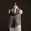 Reversible Silk Bengal Hand Kantha Stitch Stole 195