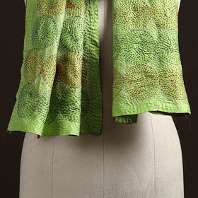 Reversible Silk Bengal Hand Kantha Stitch Stole 196