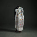 Handloom Chanderi Silk Handpainted Madhubani Dupatta with Zari Border 54