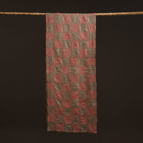 Reversible Silk Bengal Hand Kantha Stitch Stole 194